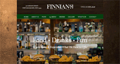 Desktop Screenshot of finnians.com.au